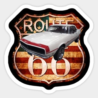 Camaro Route 66 Sticker